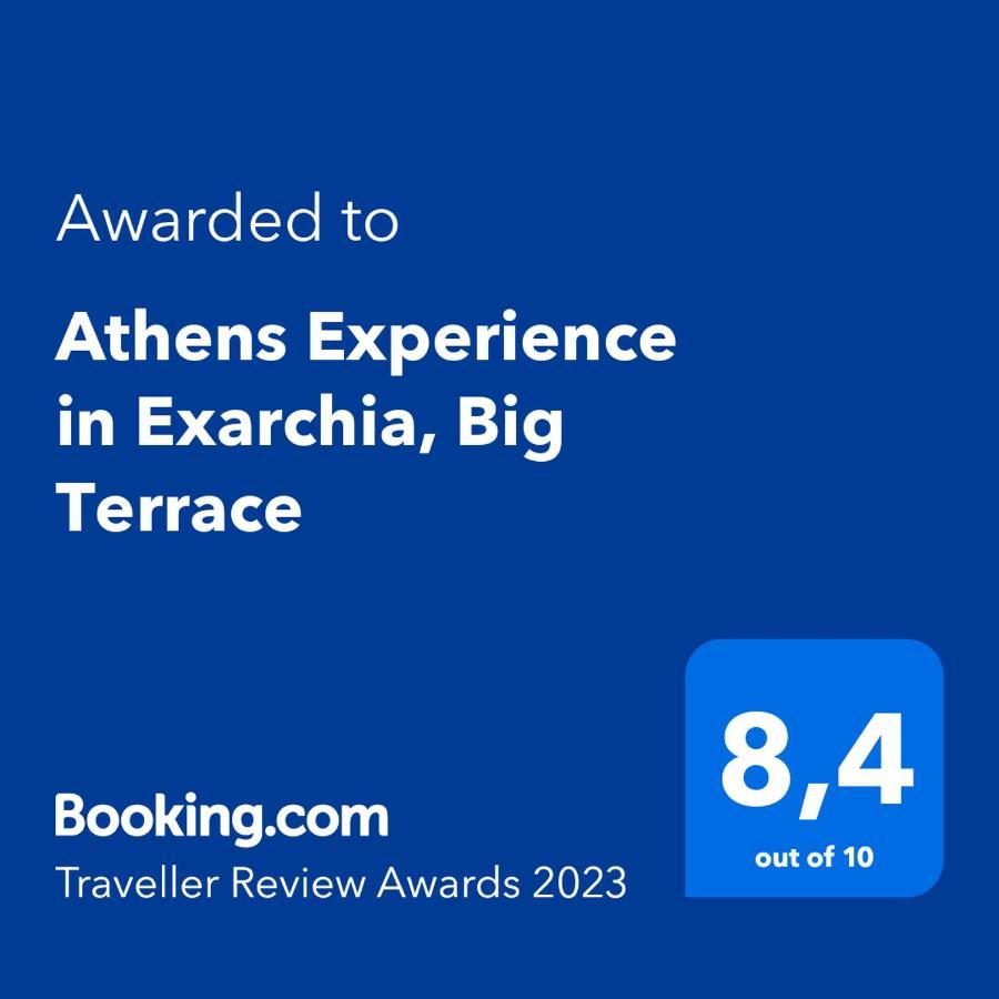 Athens Experience In Exarchia, Big Terrace Apartman Kültér fotó